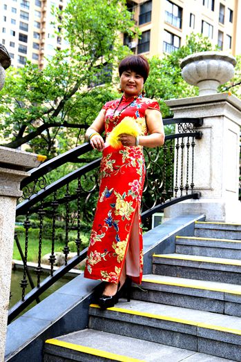 淮南旗袍文化進社區