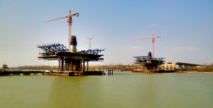 淮上淮河大橋 (手機拍)