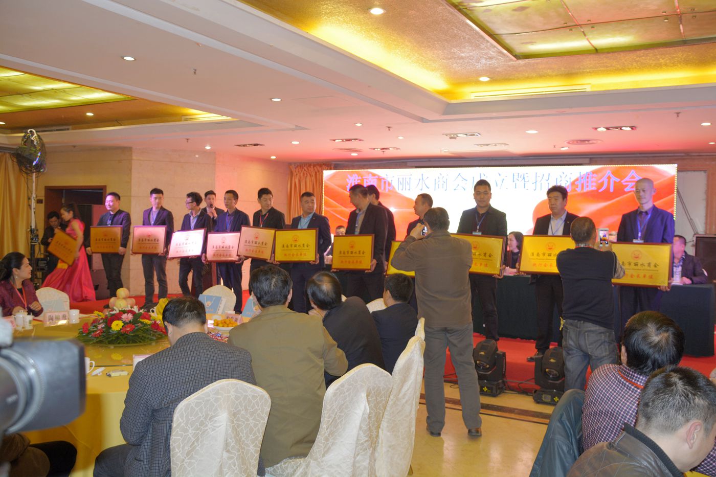 淮南市麗水商會成立暨招商推介會